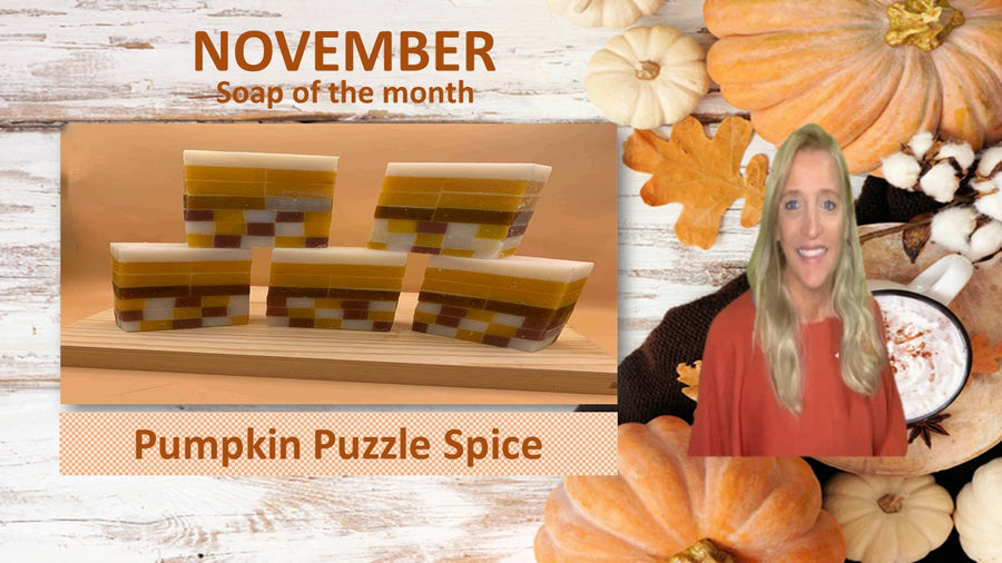 Illusion Cleanse Bar Soap - Pumpkin Puzzle Spice